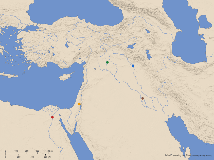 <p>What is the brown city?</p>