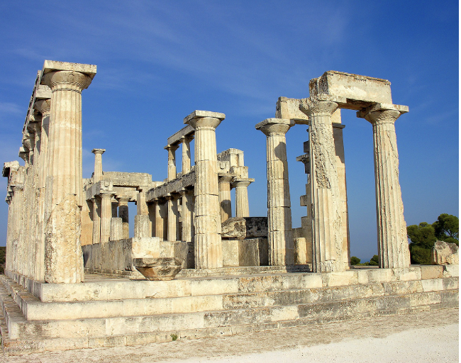 <p>Temple of Athena Aphaia</p>