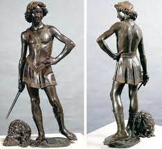 <p>Verrocchio DAVID</p>
<p>%%<strong>(FIFTEENTH-CENTURY ITALY)</strong>%%</p>
<p>==<strong>(FLORENTINE ART IN 2ND HALF OF 15TH CENTURY)</strong>==</p>