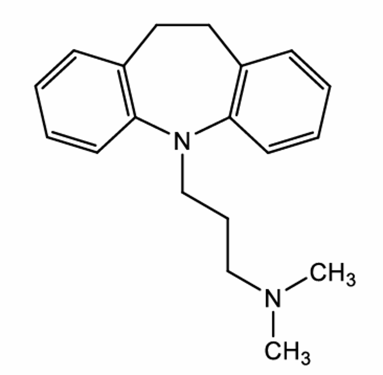 <p>There may be flexibility in the structure.</p><p>For example, here imipramine is shown which has more than 2 carbons between the nitrogen and the aromatic ring. The aliphatic chain separating the two groups is flexible meaning its bonds can rotate. So, spatially (3 dimensionally), the distance between the nitrogen and the carbon in imipramine may be similar to other CNS active drugs where the 2 groups are only carbons away.</p>