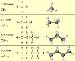 <p>What are the four first alkane hydrocarbons? (hint: MEPB)</p>
