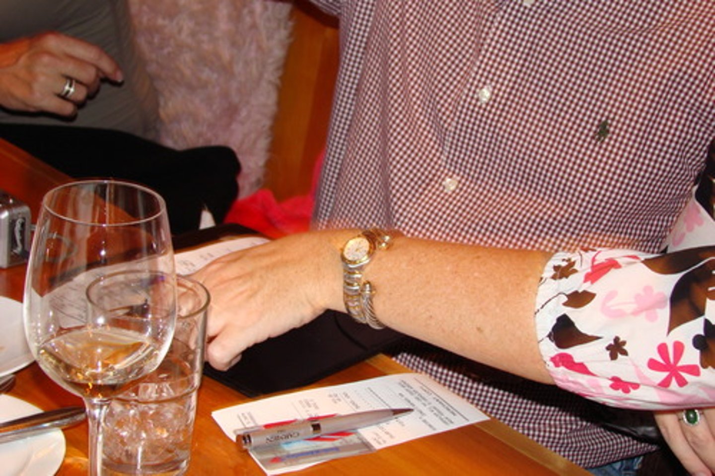 <p>to pay the bill</p>