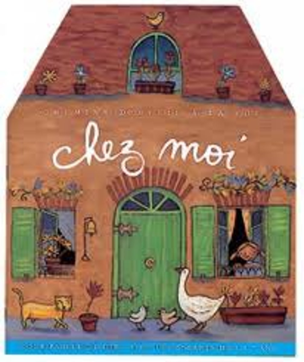 <p>at (someone's house)</p>