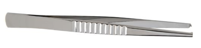 <p>narrower grip, rat tooth tip</p>