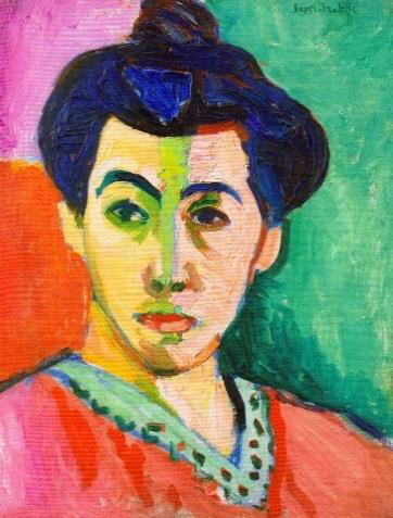 <p>Retrato de la raya verde</p>