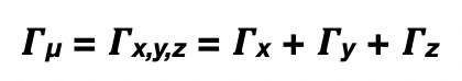 <p>= same symmetry as the x, y, and z in the point group</p>