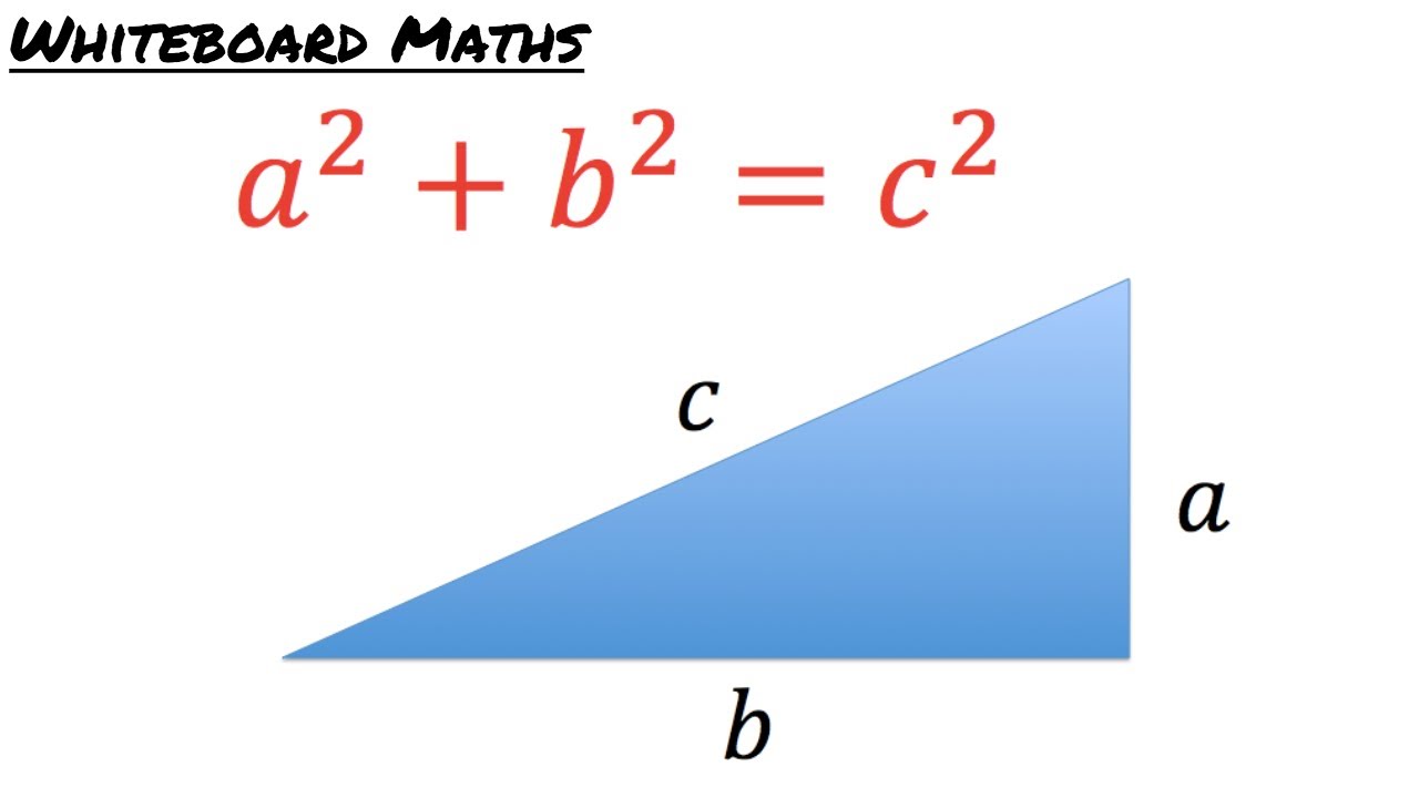 <p>a²+b²=c²</p><p>En matematisk sætning, der beskriver forholdet mellem siderne i en retvinklet trekant.  c er altid den længste side af trekanten og kaldes hypotenusen, mens a og b er længderne af de andre to sider.  </p>
