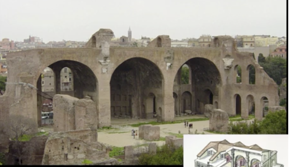 <p>Basilica of Maxentius and Constantine</p>