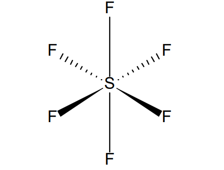 <p><strong>6</strong> Electron Groups in Outer Shell of Central Atom:</p>