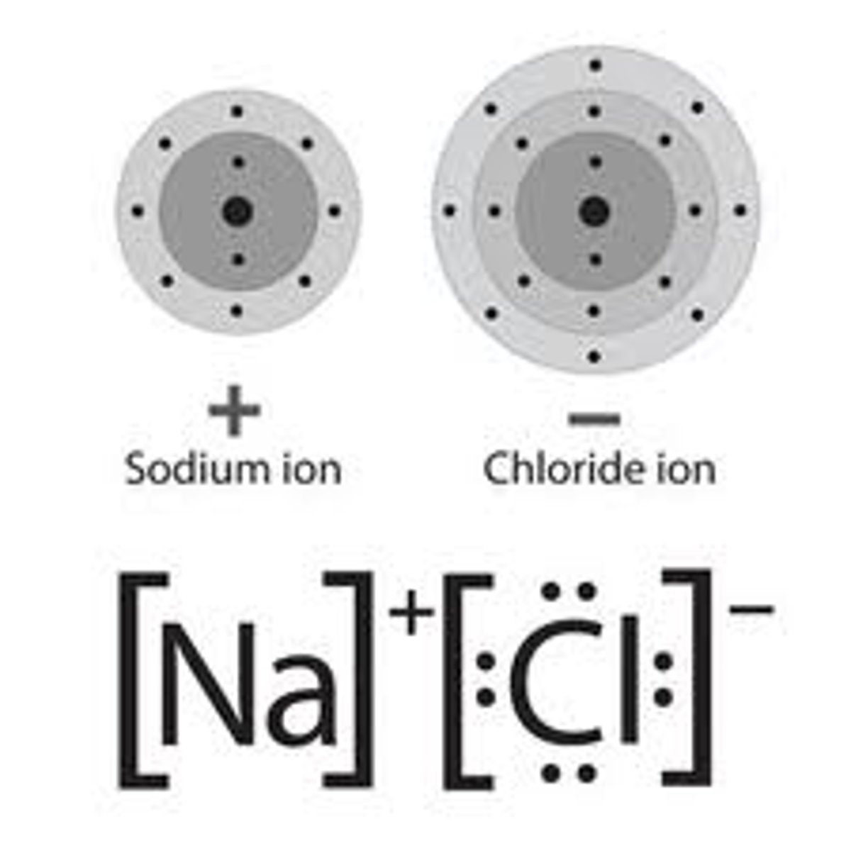 <p>Metals and non-metals together</p>
