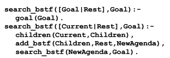 <p>… search - when adding children into the agenda, we can order them with respect to some easily-computed metric (function) that tries to assess the quality of each node&nbsp;(by estimating the cost of the best solution path through that node). Thus we should put nodes with low scores at the front of the agenda.<br>Agenda - Priority Queue.<br>Behaviour - depends on heuristic employed.</p>