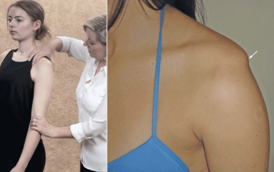 <ul><li><p><strong>Purpose:</strong> Tests for inferior instability</p></li><li><p><strong>Positive Signs:</strong> Hypermobility, sulcus sign, with pain/apprehension</p></li><li><p><strong>Method:</strong></p></li><li><p>Arm relaxed at side</p></li><li><p>Distal pull of humerus</p></li></ul><p></p>