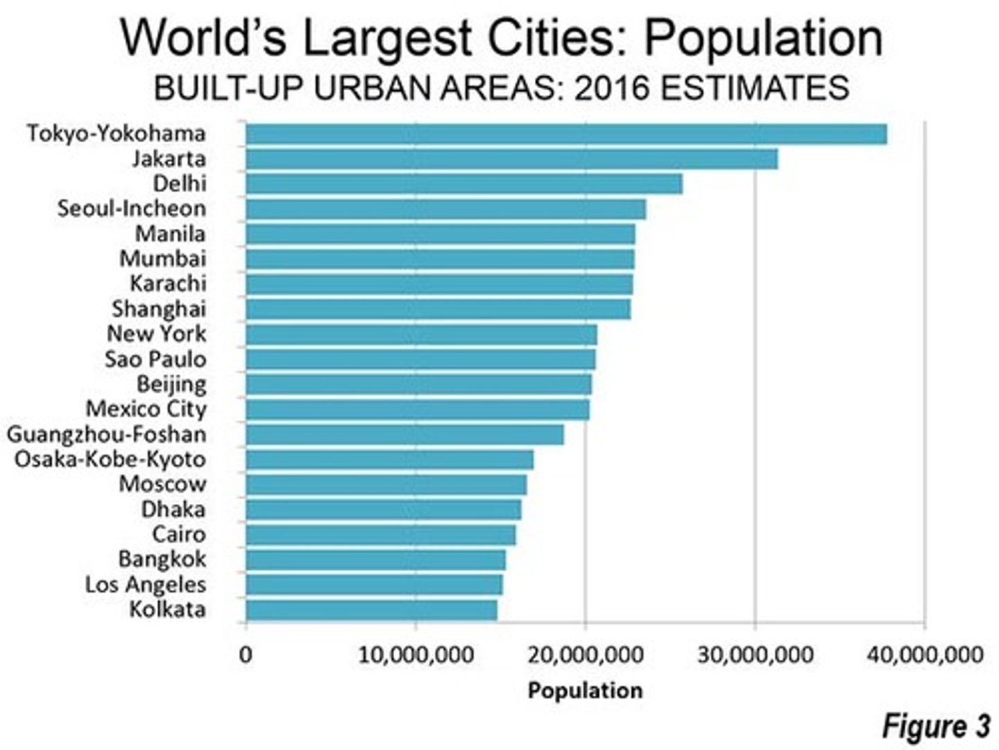 <p>A city with a population over 20 million</p>