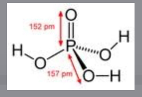 <p>They hydrogen is attached to an oxygen which is attached to the central acid (non metals </p>