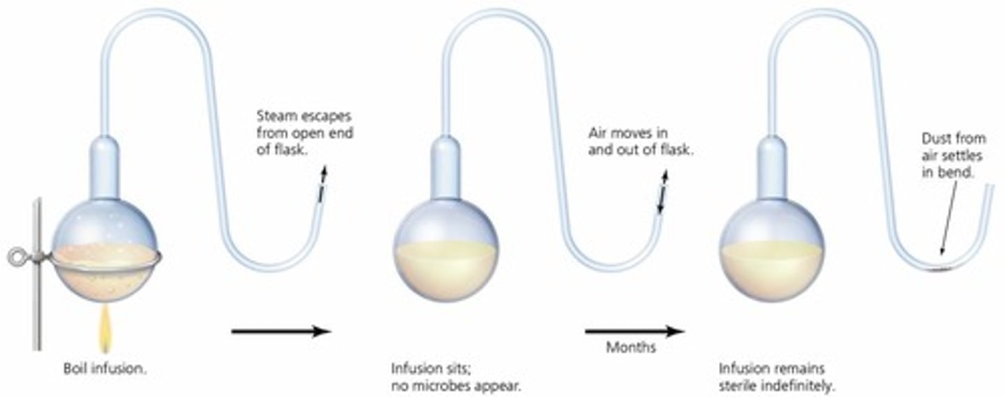 <p>To determine whether microbial life spontaneously generates.</p>