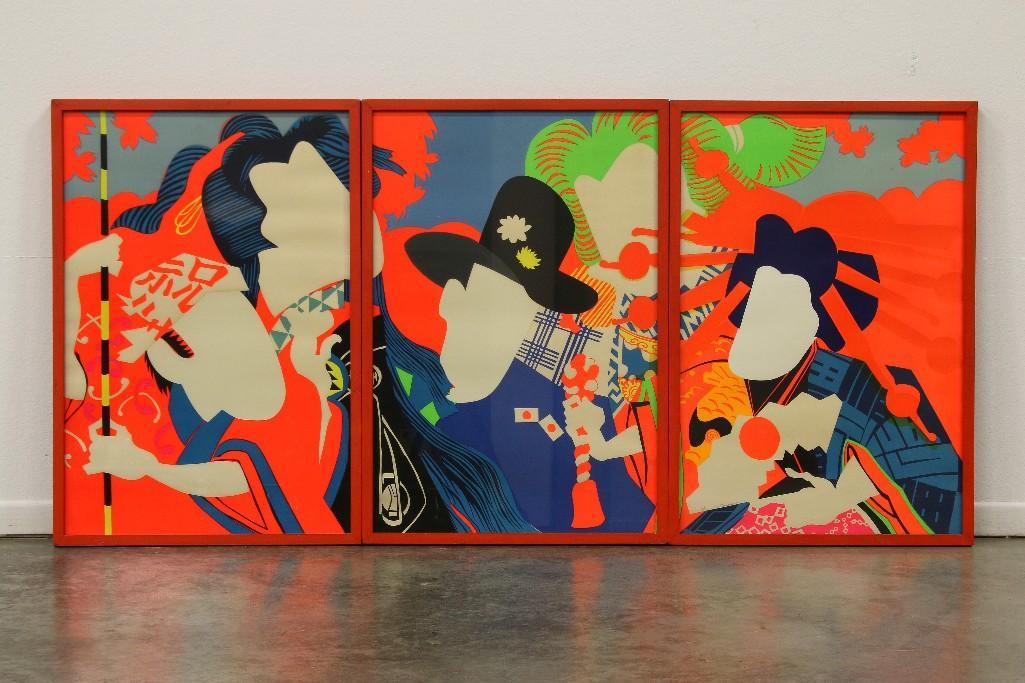 <p>Japanese made pop-art where the artist borrows from historical Japanese art culture mainly from the ukiyo-e genre of artwork.</p>