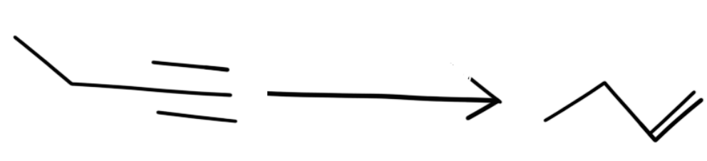 <p>What is the reactant for this</p>