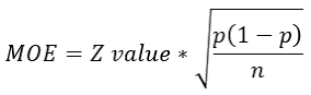 <p>This special term in statistics is greater when there are less people.</p><p>Double tap the image if you have a hard time seeing!!</p>