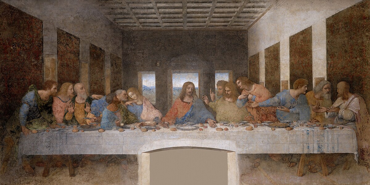 <p><span style="line-height: 18.4px;"><span>Leonardo da Vinci, Last Supper</span></span></p>