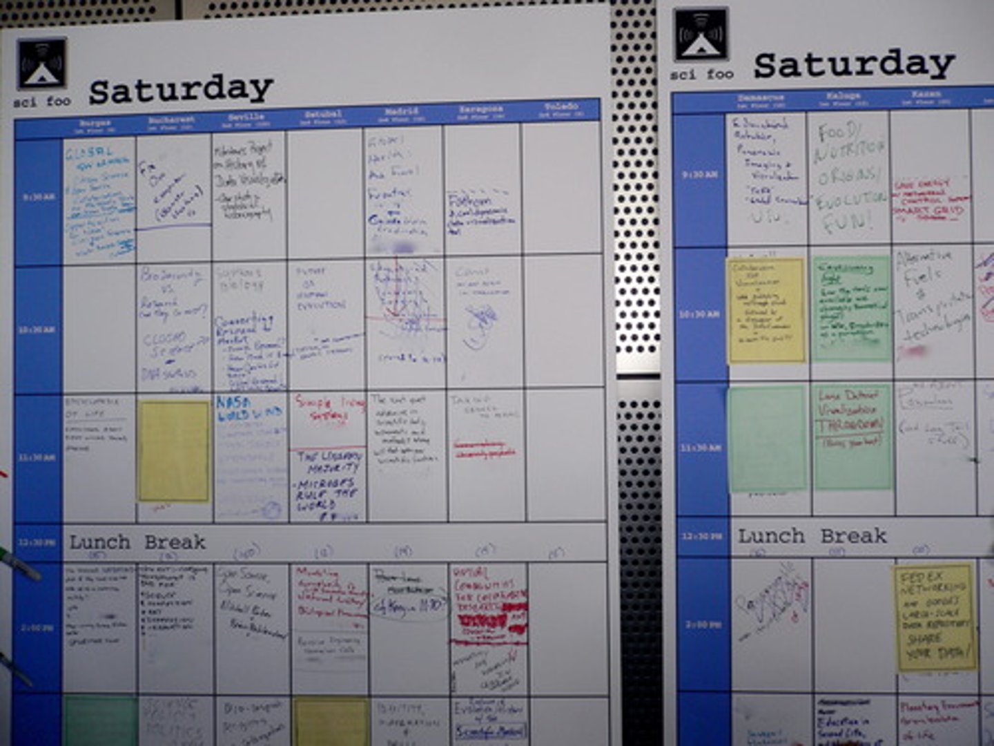 <p>work schedule</p>