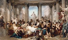 <p>Romans in the Period of Decadence 1847</p>