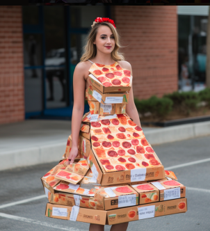 <p>友達はとても創造的で、古いピザ箱からドレスを作りました。 My friend is so _____, she made a dress out of old pizza boxes.</p>