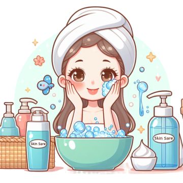 <p>Wash my face</p>