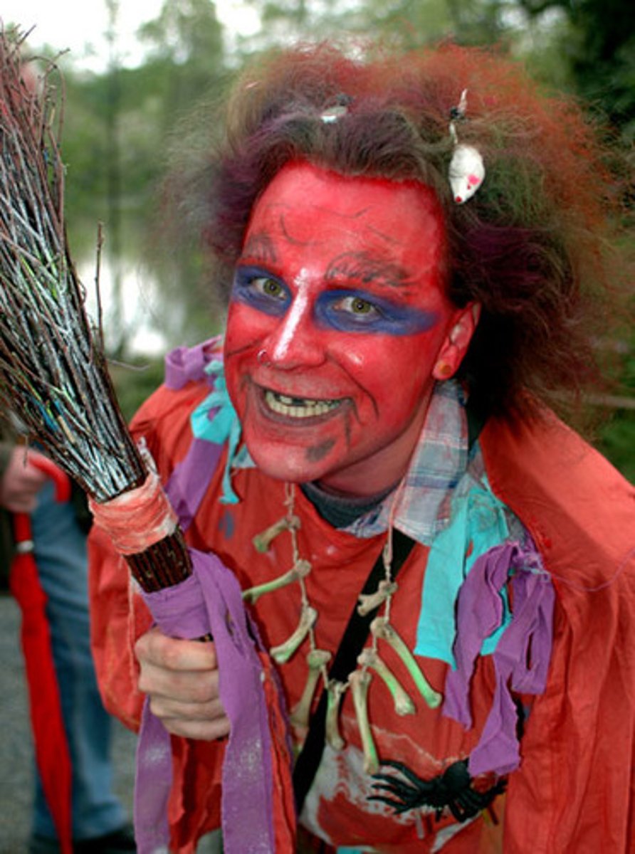 <p>(adj.) highly colored, reddish; excessively ornate, showy, pretentious, ornamental</p>