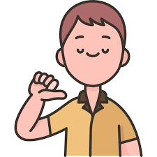 <p>Proud</p><p>He is proud of his job</p>