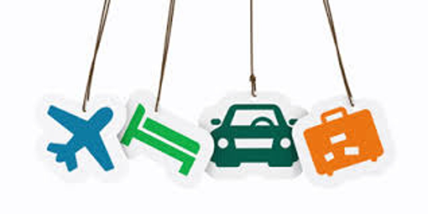 <p>A holiday package that includes accommodations, transport, and other services</p>