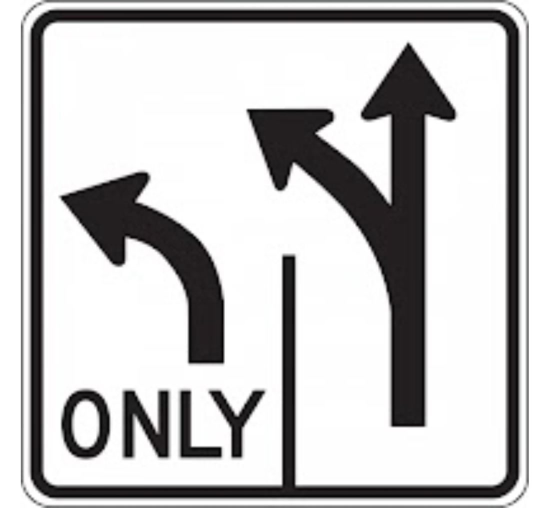<p>(Black &amp; White) &nbsp;This sign is a &nbsp;</p><p></p>