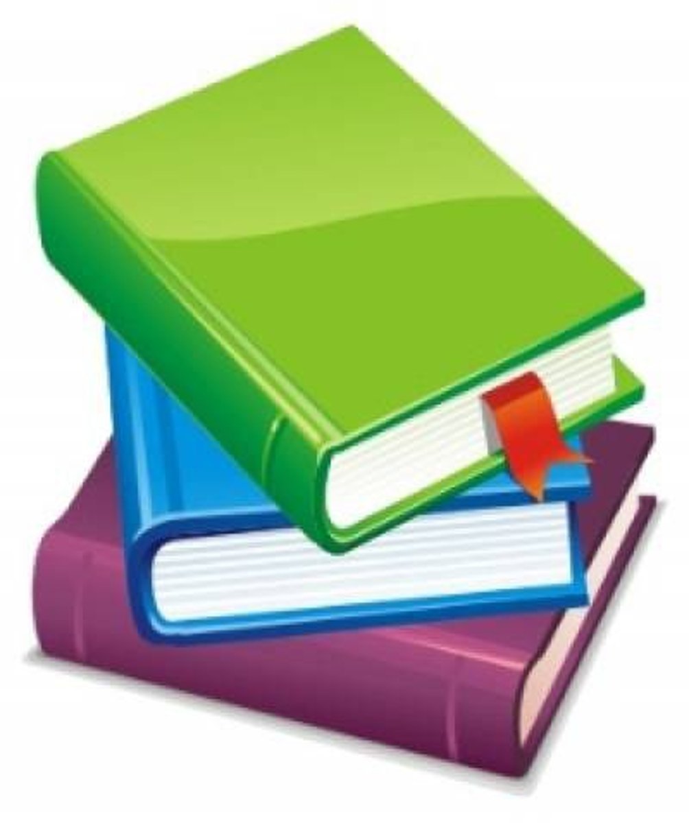 <p>the books</p>