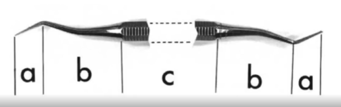 <p>Three main regions of dental instruments</p>