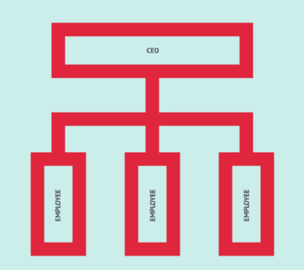 <p><strong><u>Organizational Structures</u></strong></p><ul><li><p>Born from the <strong><em>startup way</em></strong> of acknowledging <strong><em>more independence and autonomy</em></strong> for employees.</p></li><li><p>Employees are given <strong><em>more responsibility and decision-making power</em></strong> without the usual hierarchical pressures or supervision, and can often be <strong><em>more productive.</em></strong></p></li></ul><p></p>
