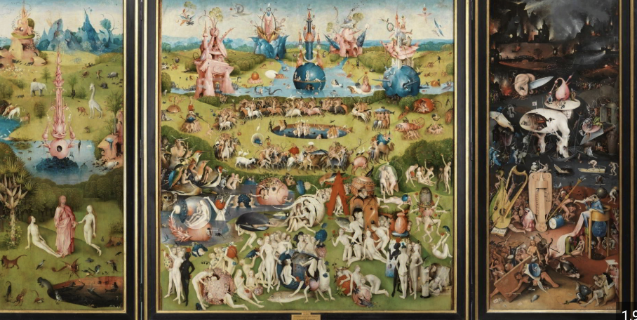 <p>Who painted the Garden of Earthly Delights?</p>