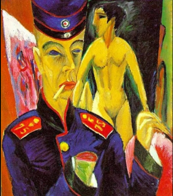 <p><strong>Self-Portrait as a Soldier</strong> Form</p>