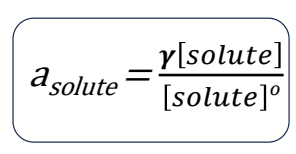 <p>what is [solute]<sup>0</sup> approximated to?</p>