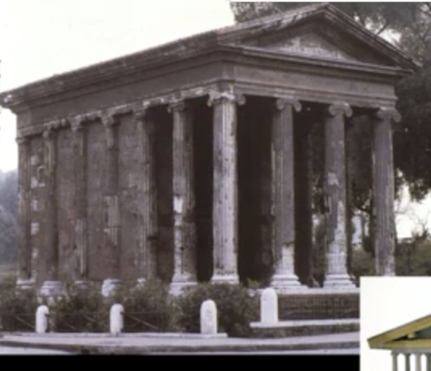<p>temple of portunus</p>