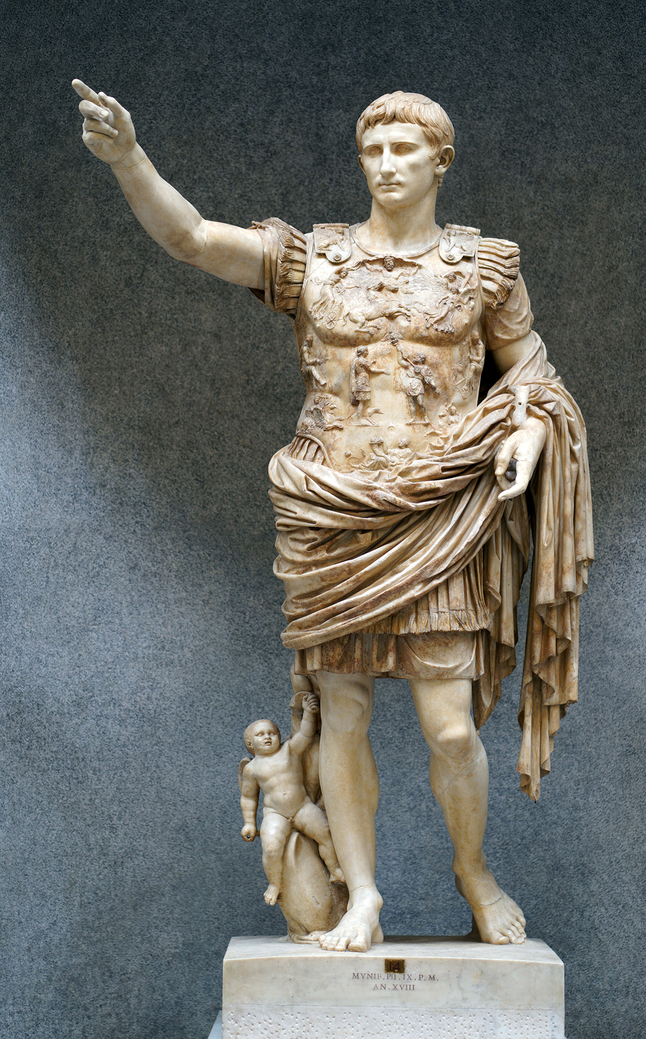 <p>(Roman) Augustus of Prima Porta: Made in-</p>