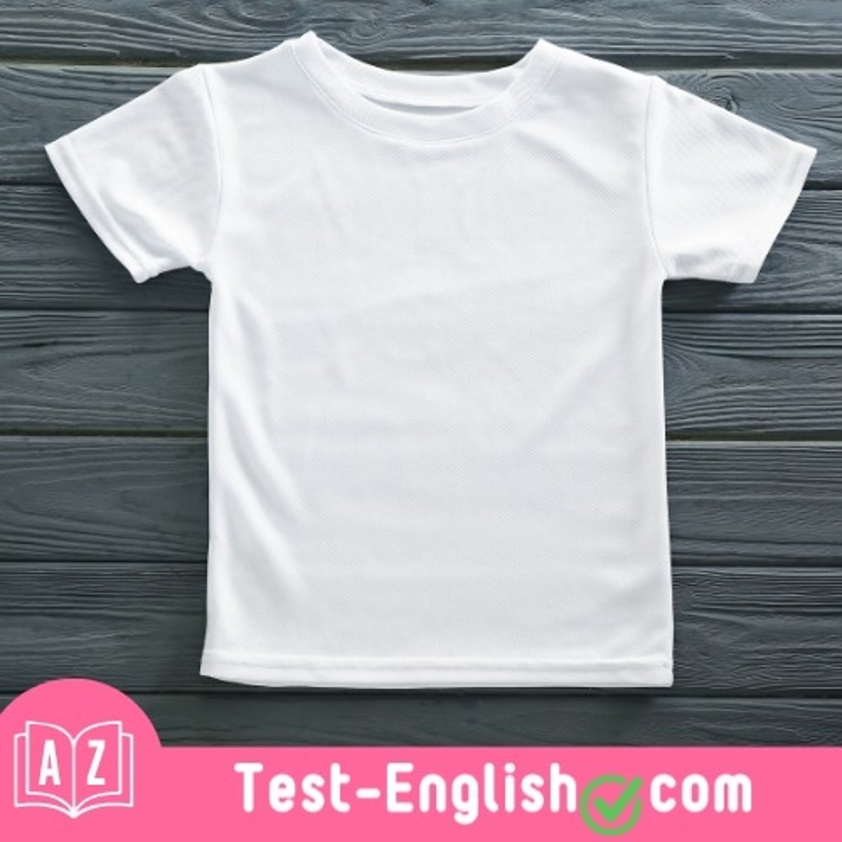 <p>In summer, I usually wear a ______ and shorts.</p>