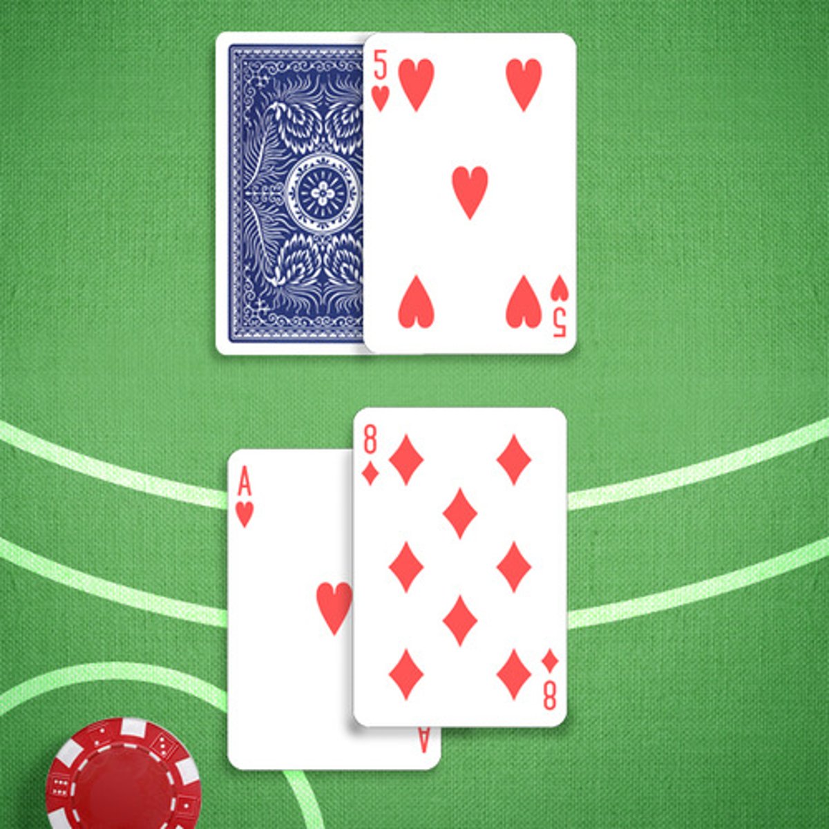 <p>You: 19</p><p>Dealer's Upcard: 5</p>