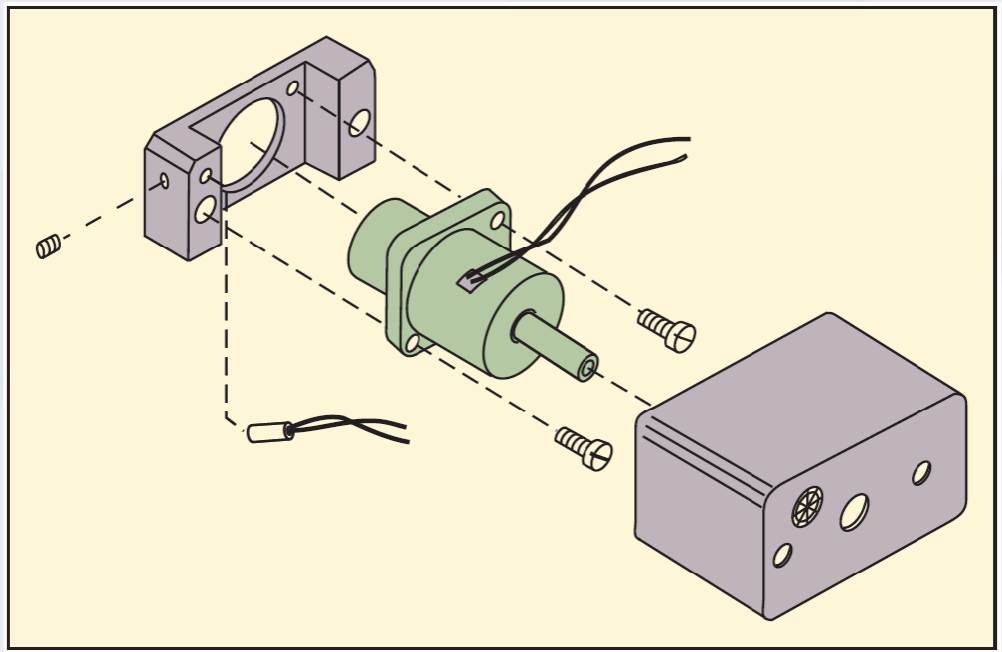 Redesign of motor drive assembly following design for assembly analysis
