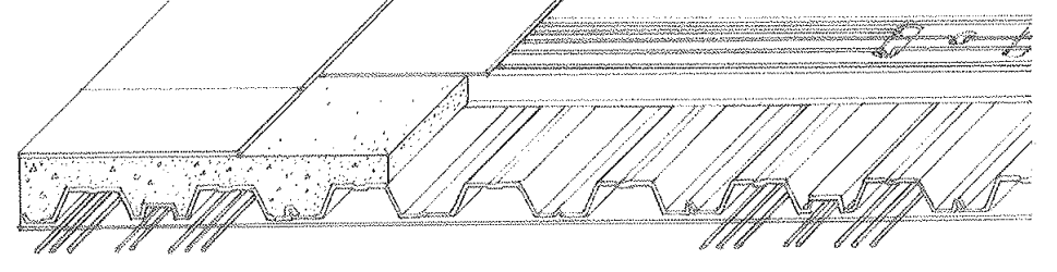 <p>A raceway suitable for installation under a floor, often used in office buildings to allow for the flexible placement of power, signal, and telephone outlets</p>