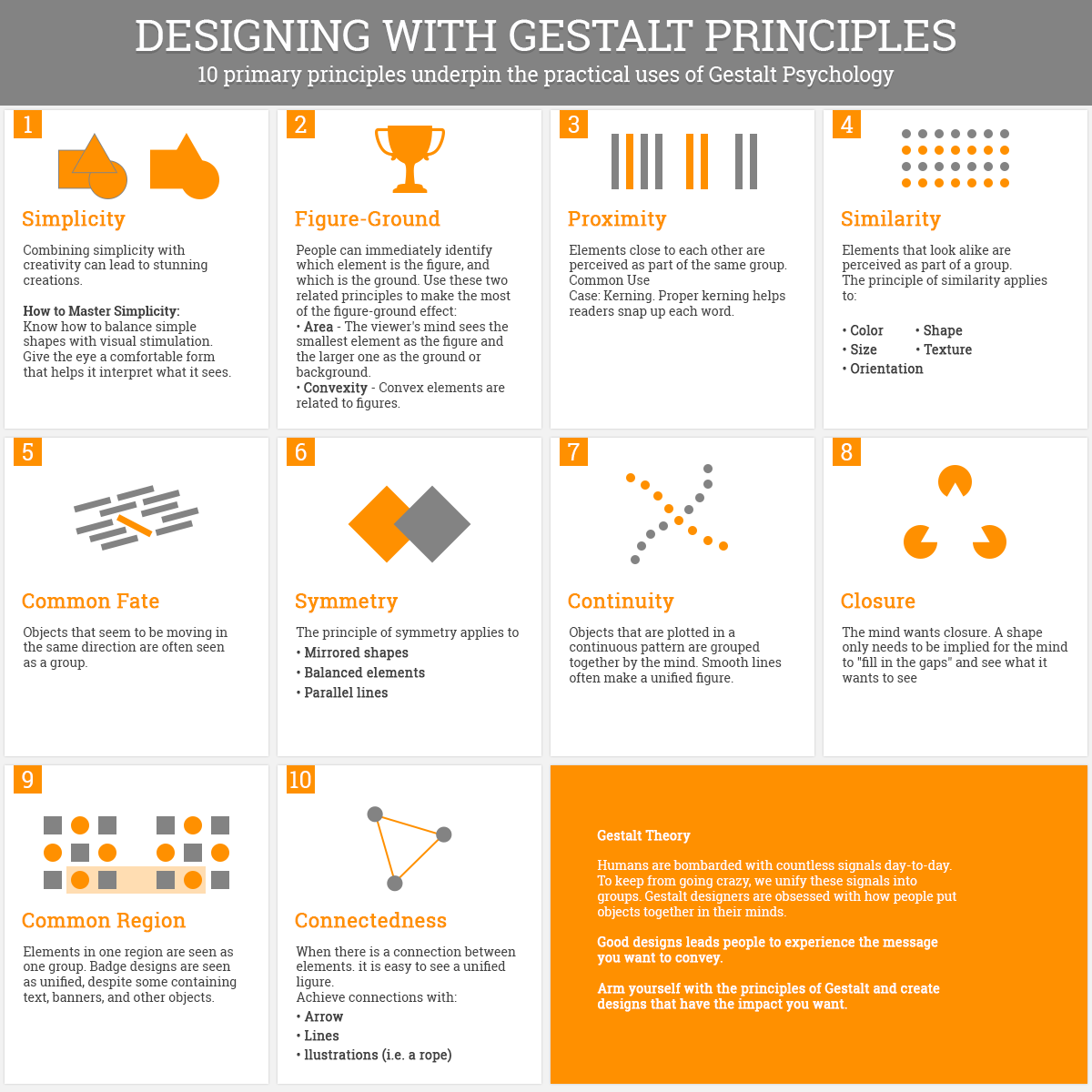 <p>Perceiving objects as symmetrical</p>