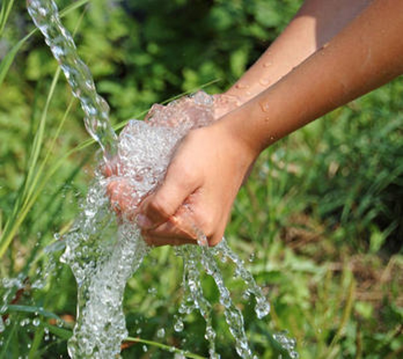 <p>clean water</p>