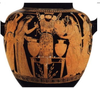 Maenad vase (4 + 1)