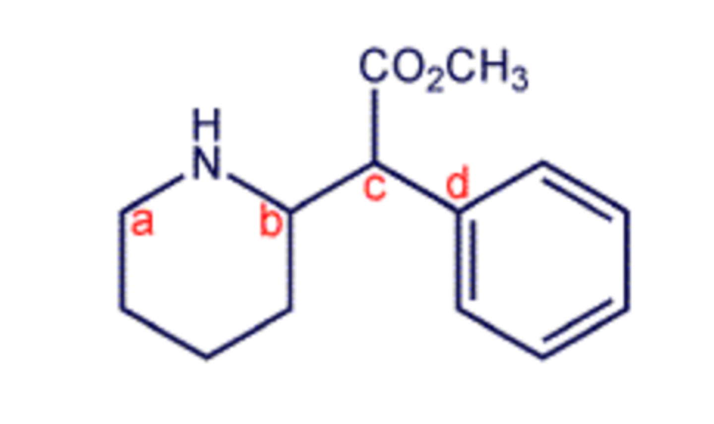 <p>Which of the marked atoms in the structure shown are tetrahedral stereogenic centers?</p>