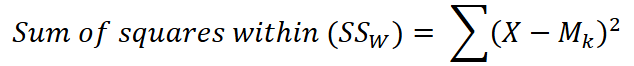 <p>Sum of Squares Within (SSw)</p>