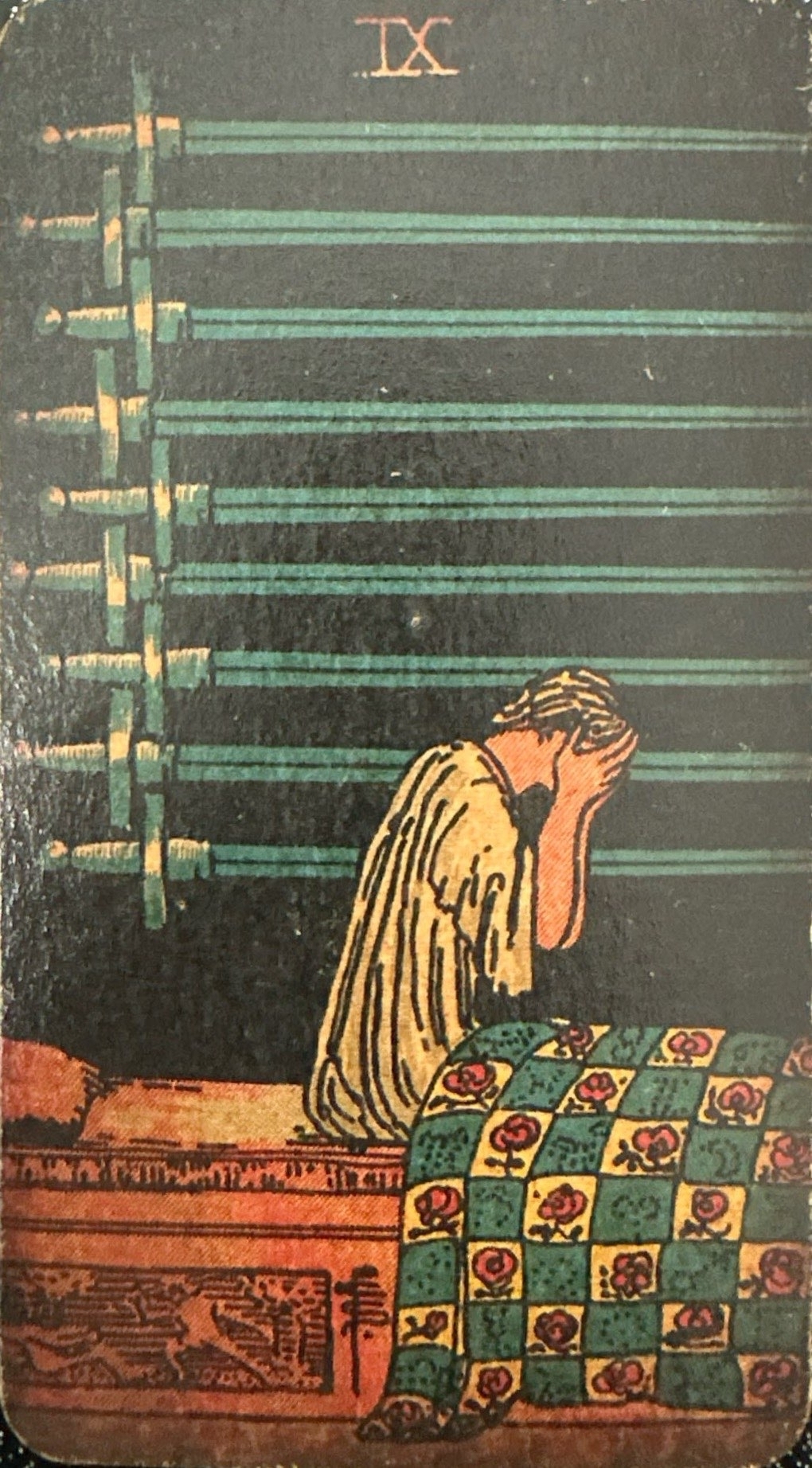 <p>IX - Nine of Swords</p>