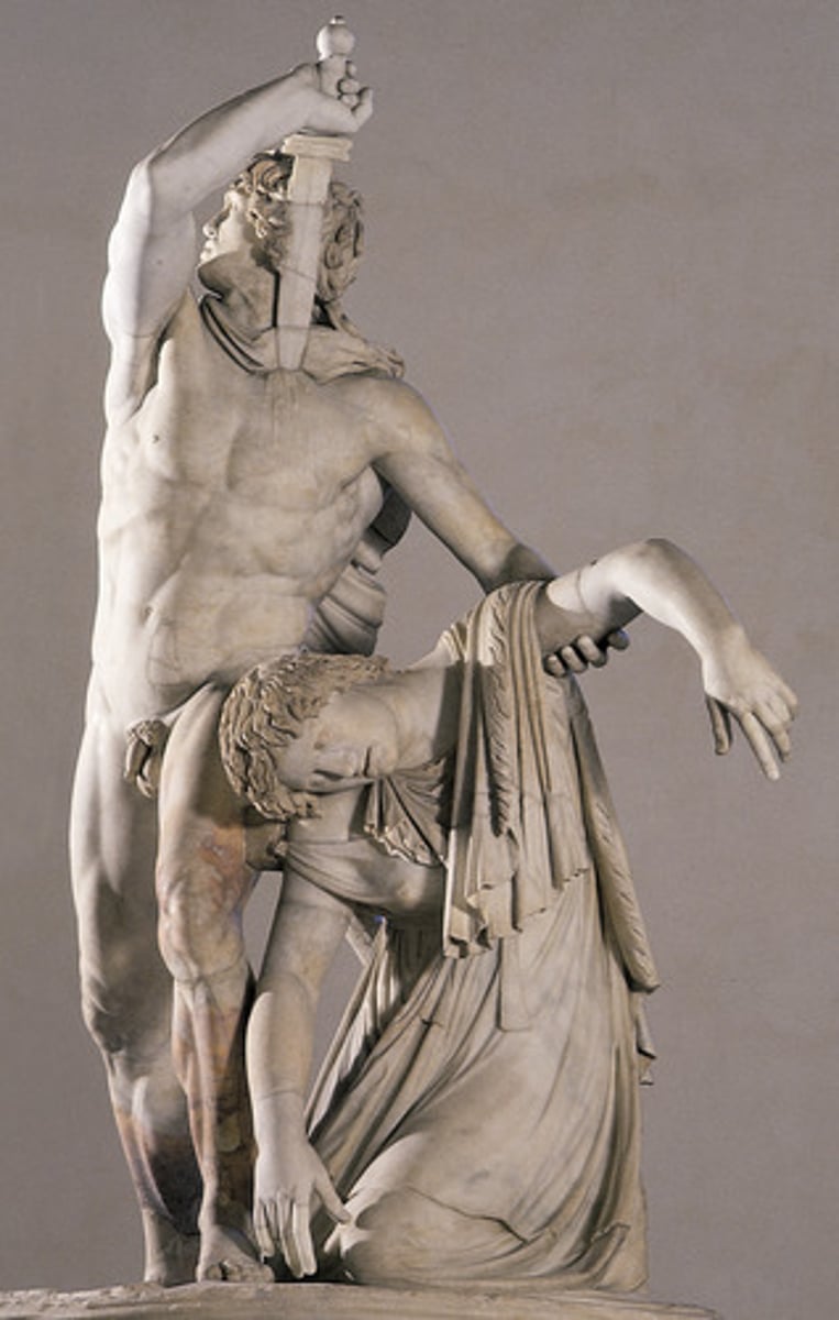 <p>Tension in body due to heroic duty; inspo for Ghiberti</p>
